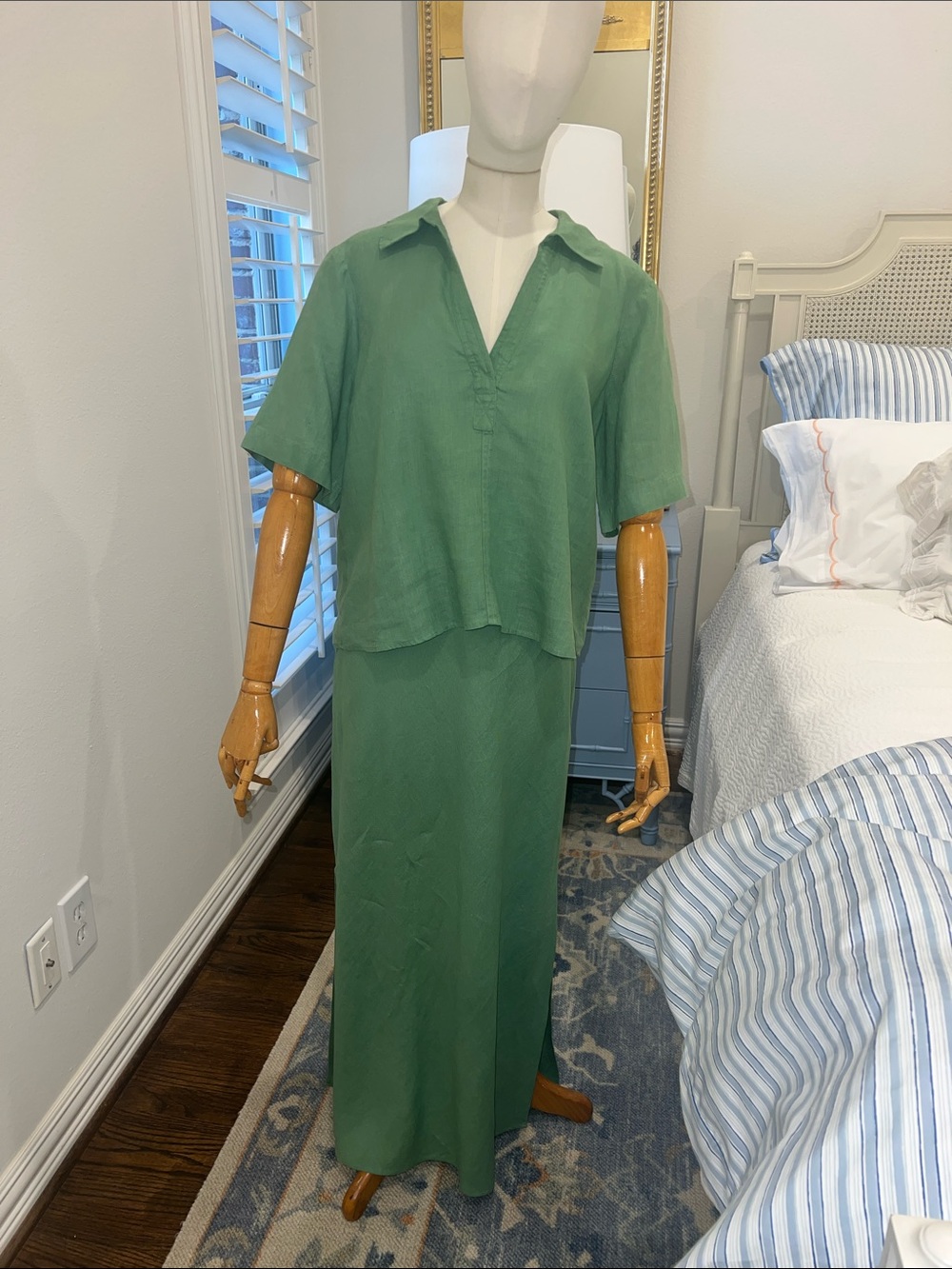 J. Crew Linen Set-M